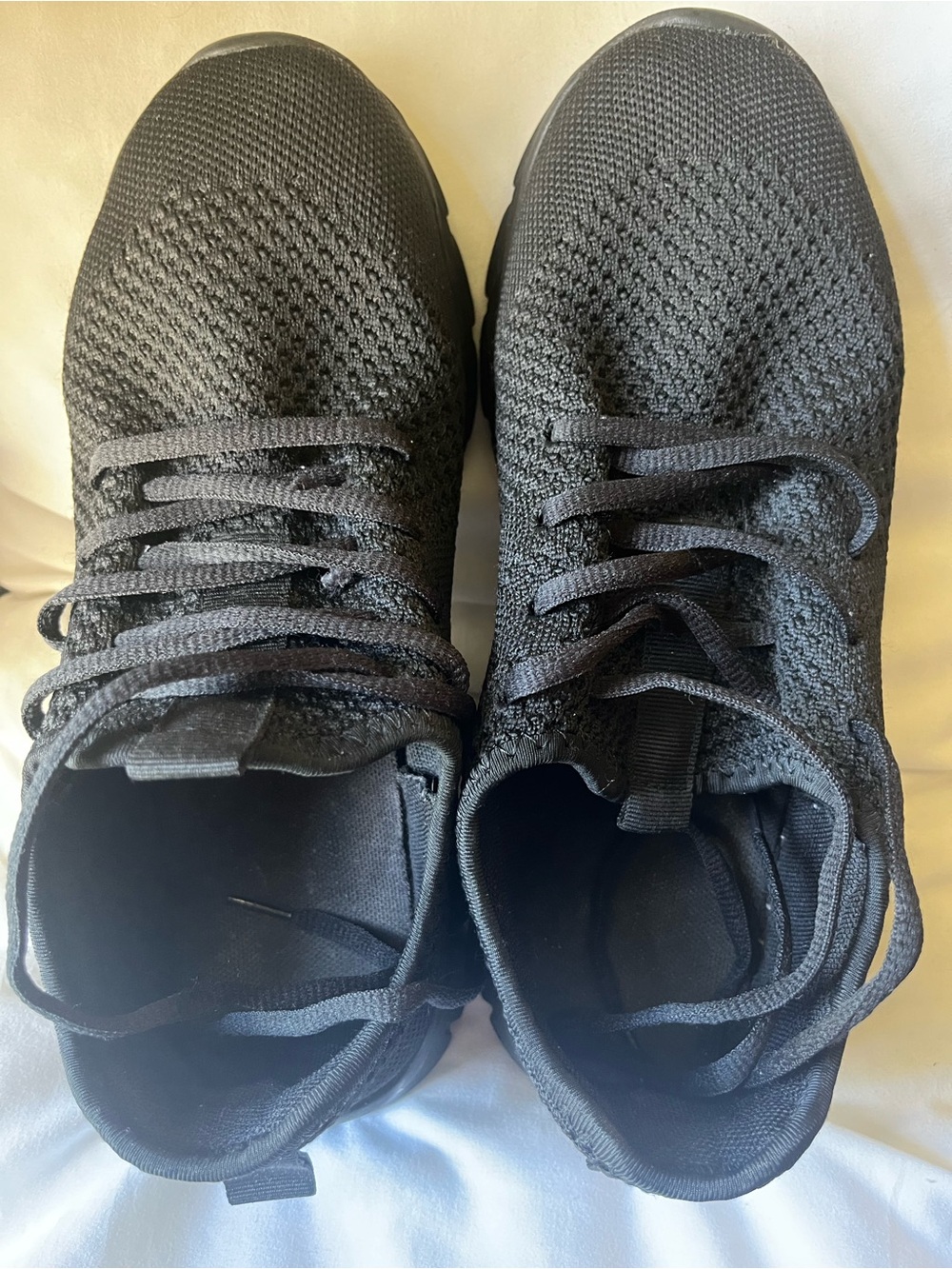 WoMen's walking sport shoes black